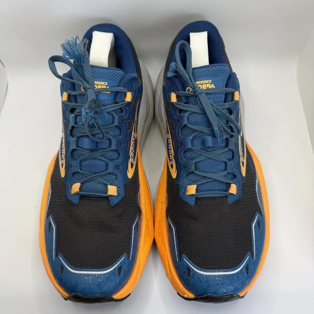 Brooks Caldera 7 Men's 9‎ Shoes Blue 1104151D015 Running Trail Walking Sneaker - Picture 3 of 13